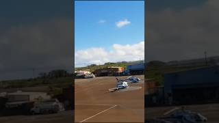 Pousando de helicóptero no heliport de Kahului no Havaí Após um tour aéreo pelas ilhas havaianas🤩 [upl. by Namreg356]