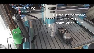 Sainsmart CNC 4040 Pro Viewers Problems with Faulty MPG controller [upl. by Kay]