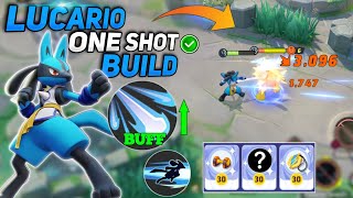 This is the New Best build for Extreme Speed Lucario User Must Try This  Pokemon unite [upl. by Eleazar]