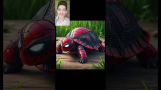 SpiderMan Kachhua  🕷स्पीडर मैन कछुआ shorts youtubeshorts shortsfeed ytshorts [upl. by Trutko]