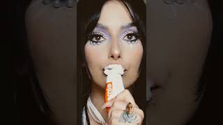 Plumping lips with toothpaste Actually it works makeuptips makeuptutorial beuty [upl. by Radack]