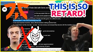 Nemesis Reacts To Fnatic Fan Beefing Against G2 On Reddit  League of Legends Clip [upl. by Borras]