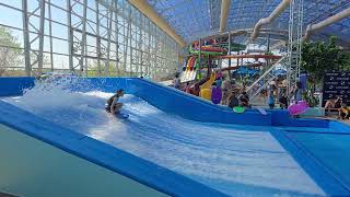 Pro Bodyboard flowboarding contest at Epic Waters Indoor Waterpark 2024 [upl. by Marzi553]