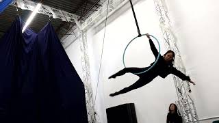 Aerial Dance amp Veil Fans Performance  Circus StudentTeacher Showcase [upl. by Airamalegna]