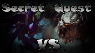 LoL  Secret Quest  Rengar VS Khazix [upl. by Toomay692]