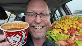 Wendys New Taco Salad Review [upl. by Anirret]