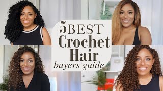 TOP 5 BEST HAIR FOR CROCHET BRAIDS 2024 BUYERS GUIDE LIA LAVON [upl. by Carissa]