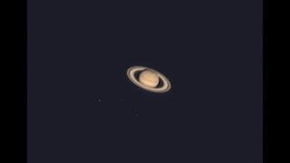 Saturn through my Telescope [upl. by Ardenia]