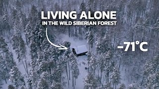 Living Alone in the Wild Siberian Forest for 20 years 71°C 96°F Yakutia [upl. by Raouf825]