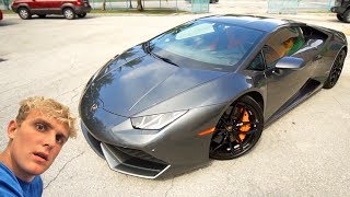 I STOLE JAKE PAULS LAMBORGHINI [upl. by Gnap631]