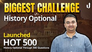 HOT 500  History Optional Through 500 Questions 🚀 Solving The Biggest Challenge  LevelUp IAS [upl. by Ecyaj]