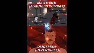 OMNI MAN VS MAG HANK invencible omniman madnesscombat [upl. by Alyos]