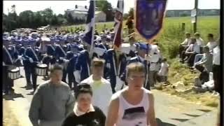 Armagh True Blues Flute Band  Keady 12th 1989 [upl. by Suiramed]