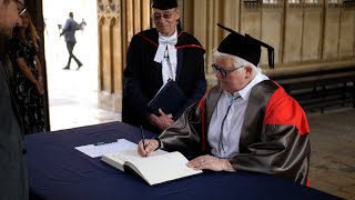 Honorary Degrees Awarded at Encaenia 2023 [upl. by Norred]