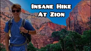 The Wildest Hike of My Life  West Rim Trail at Zion National Park  Vacation Day 3 [upl. by Locke]