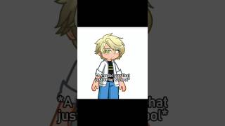 My Adrien and Marinette AU  GL2 gacha adrinette miraculous gl2 [upl. by Irrok]