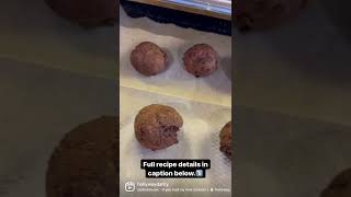 Air fryer brownie bites shorts [upl. by Etteluap]