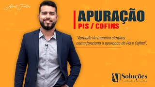 APRENDA DE MANEIRA SIMPLES Apuração do Pis e Cofins [upl. by Dorren]