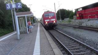 Gaildorf West mit ET 425  BR 111  nWagen  Bilder vom Bahnhof [upl. by Lull]