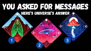 You Asked For Messages amp Heres Universes Answer 🌍🃏⭐️⎮pick a card [upl. by Moreville]