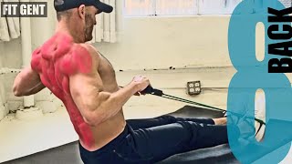 8 Back Exercises for Resistance Bands  NO ATTACHING [upl. by Freeborn581]