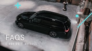 faqs Wie groß ist der Kofferaum bei der neuen EKlasse  Hybrid E 300 de TModell [upl. by Katzman761]