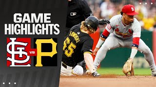 Cardinals vs Pirates Game Highlights 72324  MLB Highlights [upl. by Ayian]