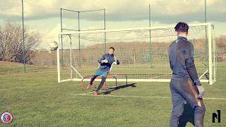 Spécifique gardien de but LE PLONGEON Formation GOALKEEPER Training Youth La Berrichonne Châteauroux [upl. by Ateuqahs]