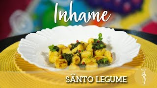 Inhame  Nhoque de Inhame com Pesto  SANTO LEGUME [upl. by Aicirt]