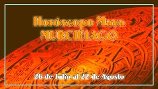 Horóscopo Maya Murciélago  Características [upl. by Essenaj]