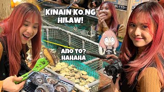 NAKA KAIN NG HILAW NA SEAFOODS SA JAPAN HAHAHA  Mahalia E [upl. by Imik193]