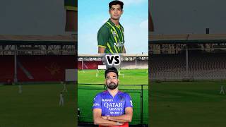 Naseem shah vs m Siraj 2 balls Pacer challenge shortsfeed gamingshorts shorts viral tranding [upl. by Ardnuassak592]