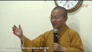 Tứ diệu đế Pháp môn duy nhất của Đức Phật  Thích Nhật Từ  ChuaGiacNgocom [upl. by Lubbi]