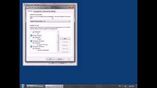 How to fix the language bar in Windows 7 ctfmonexe [upl. by Eizle]