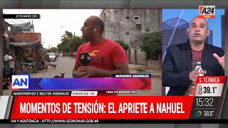 🔴 Momentos de tensión Así amenazaban a Nahuel en vivo [upl. by Eanehs]