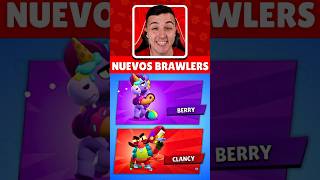 2 NUEVOS BRAWLERS en BRAWL STARS 😱🔥 Noticias sobre Berry y Clancy 👀 [upl. by Tilla]