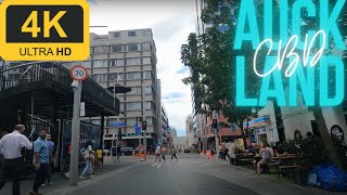 Auckland Drive  Downtown Auckland to Cornwall Park  4K [upl. by Danyelle]