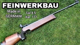 Classic FeinwerkbauSPORT124Cal 45177 MADE IN GERMANY 26296 [upl. by Ylrebme]