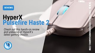 HyperX Pulsefire Haste 2  Ultra Lightweight 53g Wired Gaming Mouse  Unboxing amp Review 2023 [upl. by Bonny]