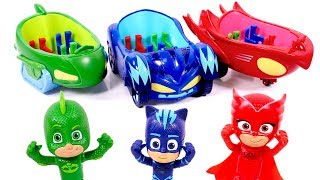 PJ MASKS 🚘 Aprende los colores con coches de Buhita Gatuno y Gekko [upl. by Koval203]