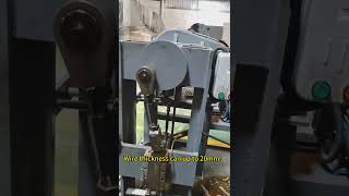 Automatic U bolt forming machine with double head threading [upl. by Elleirua]