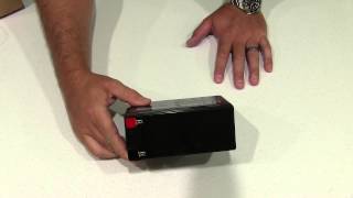 UPG UB1280 Sealed Lead Acid Battery Unboxing [upl. by Spragens358]