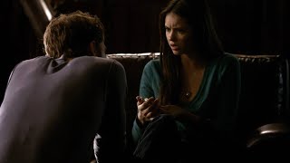 TVD 1x12  Stefan gives Elena a compass he took from Damon that points to vampires  Delena Scenes [upl. by Haon]