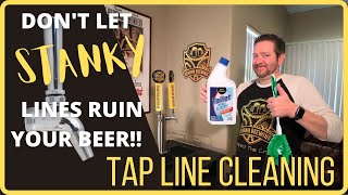 How to CLEAN your Kegerator Tap Lines [upl. by Yssis]