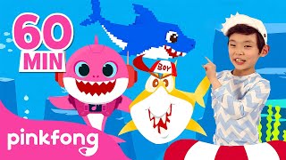 Baby Shark Dance  More  Kids Songs Compilation  Pinkfong Baby Shark [upl. by Le]