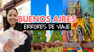 Errores al viajar a Buenos Aires en 2023 [upl. by Zeculon]