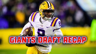 NY Giants 2024 NFL Draft Recap Malik Nabers will make Giants more productive Carl Banks amp Bob Papa [upl. by Bega]