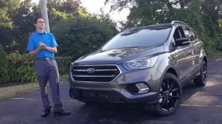 2017 Ford Escape Titanium Sport Review  Whats New [upl. by Anahpos828]