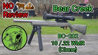 BC202 22 WMR 🥊BRUTAL Bear Creek Honesty😬 [upl. by Nnazus]