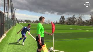 Les U17 Nationaux inaugurent le nouveau terrain synthétique en match officiel SCB 11 LOSC [upl. by Haines]